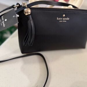 Kate Spade Elegant Black Crossbody Bag